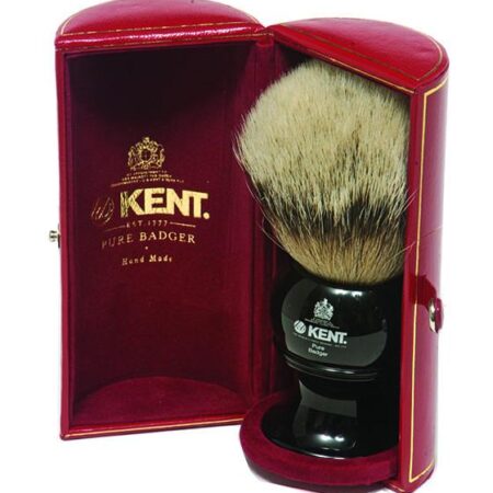 Kent Shaving Brush, Pure Silver Tip Badger, King Size