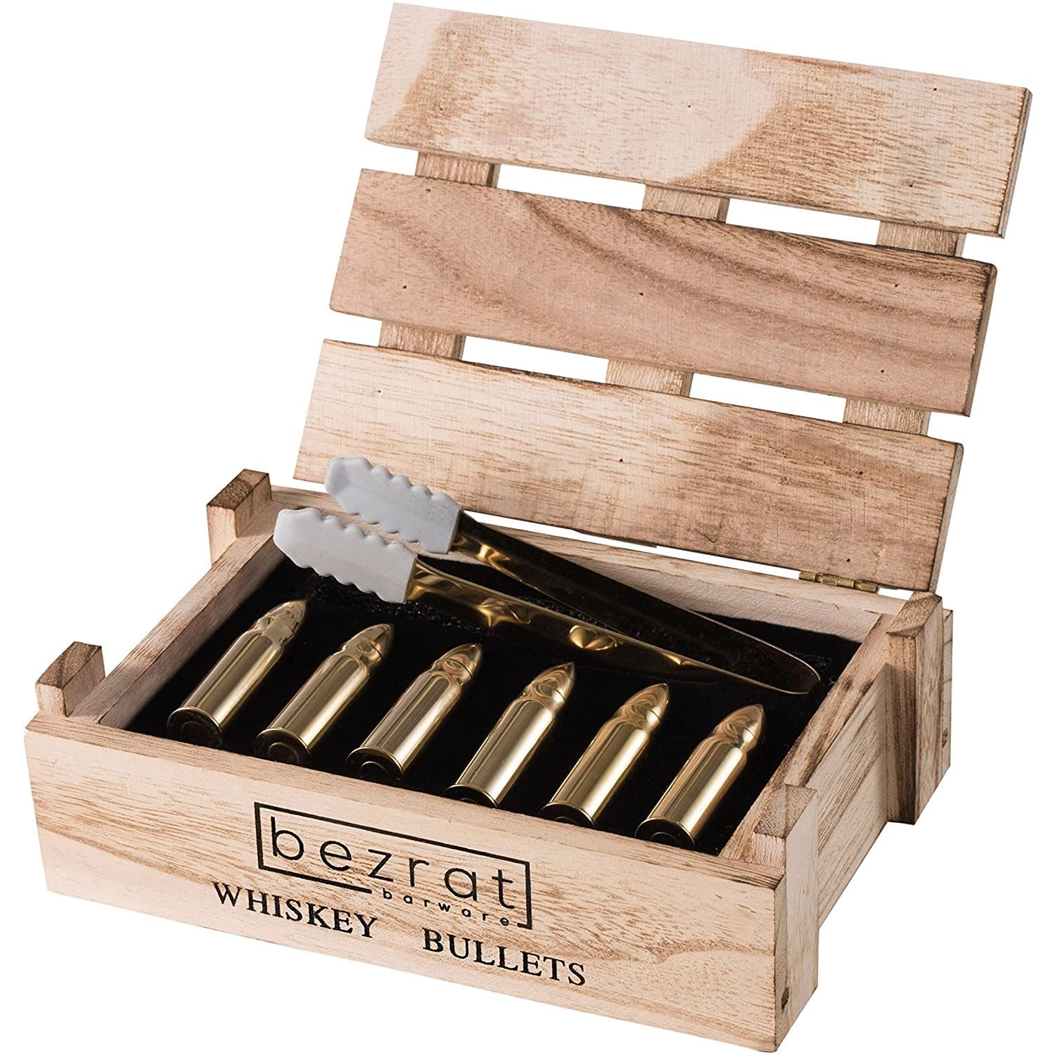 Gold Bullet Stones Wood Box Set