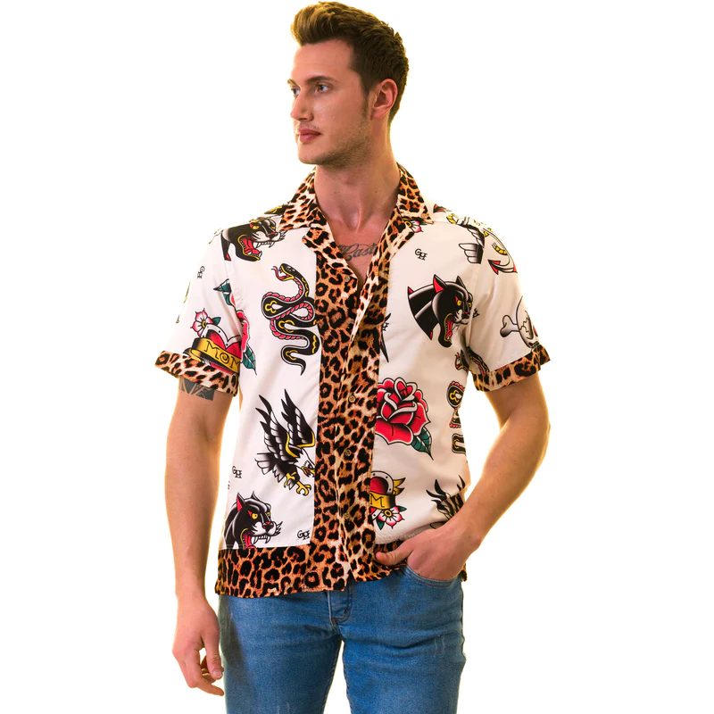 Men's Weekend Shirt | Tattoo Designs - Image 2