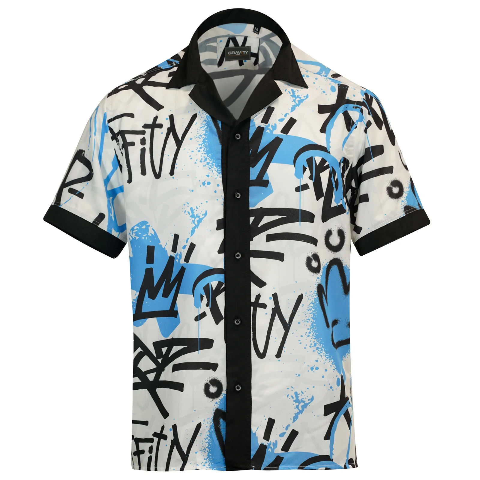 Men's Weekend Shirt | Graffiti Blue