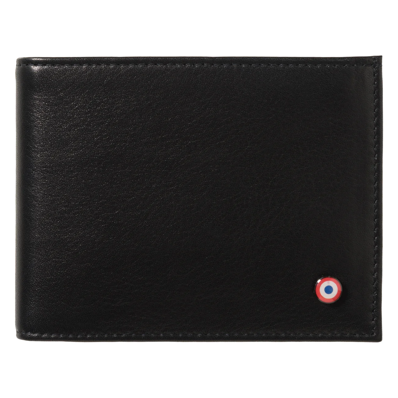 arthur 2.0 smooth leather italian wallet black is black