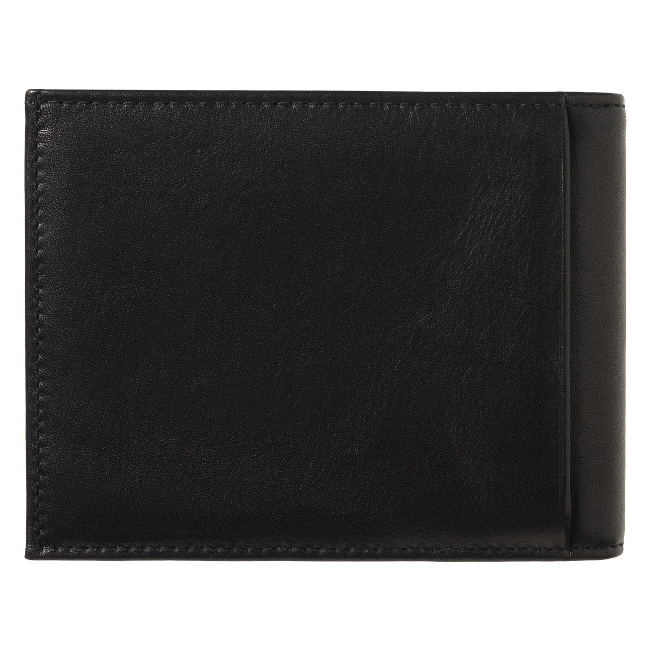 arthur 2.0 smooth leather italian wallet black is black
