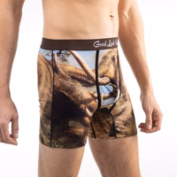 men's mammoths fighting underwear
