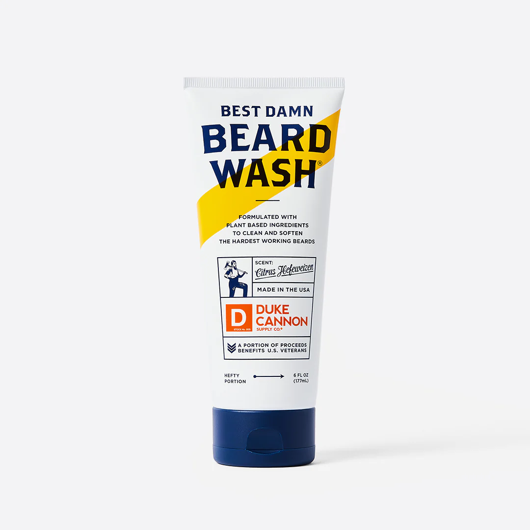 best damn beard wash