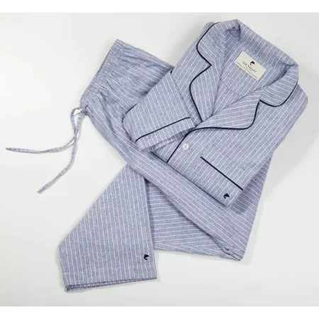 blarney stone pyjamas navy/blue/white stripe