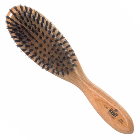 ladies finest cherrywood pure black bristle oval brush