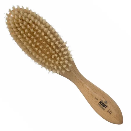 ladies finest satinwood pure white bristle oval brush